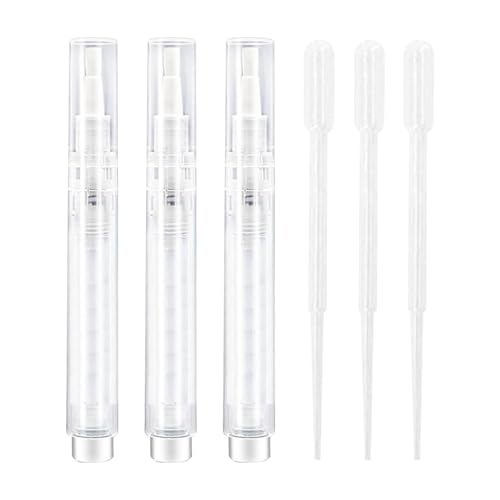 Genérico Pincel de Pintura Rellenable | 3 Piezas Herramienta Reutilizable Para Aplicación En Arañazos,Rotulador De Pintura Para Reparar Muebles | para Bricolaje Hogar Cocina Suelo Madera Manualidades