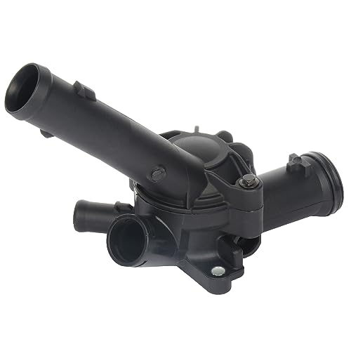 OCPTY Thermostat Housing Fit for volkswagen Jetta 2005-2014,for volkswagen Passat 2012-2014,for volkswagen Golf 2010-2014 Engine Coolant Thermostat Housing Assembly Replaces 07K121115C,902-5156