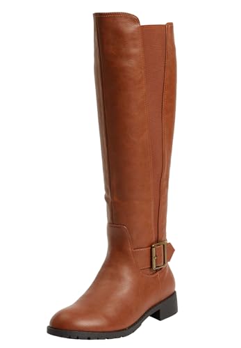 Comfortview Milan Wide Calf Boot Tall Knee-High Women's Winter Shoes (Wide Widths Available)