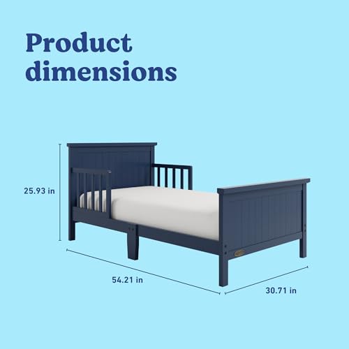Image of Graco Bailey Toddler Bed, Midnight Blue