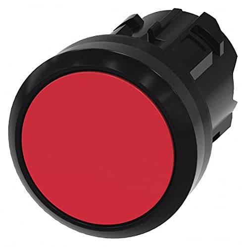 Bouton-poussoir 22 mm Siemens haute protection IP69K plastique