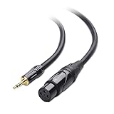 Cable Matters 3.5mm (1/8 Inch) TRS to XLR Male to Female Stereo Microphone Cable 3 Feet