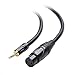 Cable Matters 3.5mm (1/8 Inch) TRS to XLR Cable (Male to Female) 25 Feet