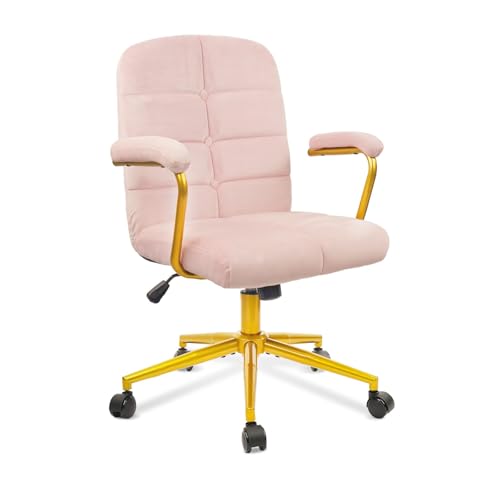 CLATINA Velvet Office Desk Cha...