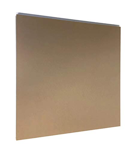 (3 Pack) 12X12 Premium Clear Acrylic Sheet 1/8" Thick (12 X 12 X 1/8 Cast Plastic Sheets) #TOP2