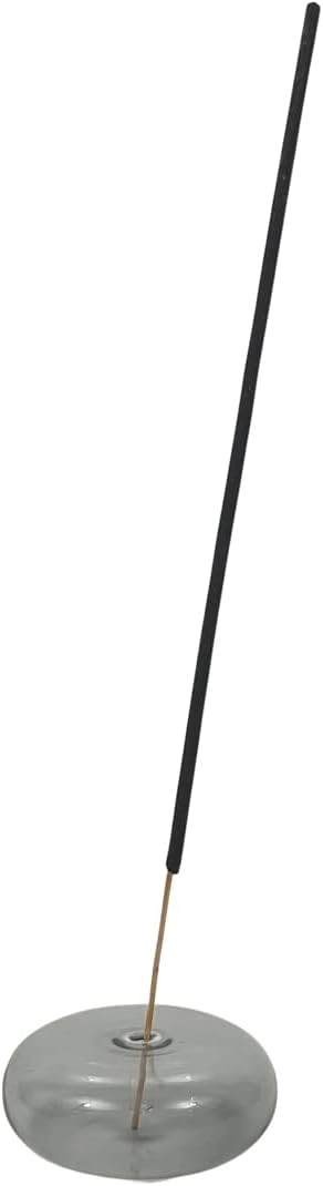 Eclipse Glass Pebble Incense Holder - Image 2