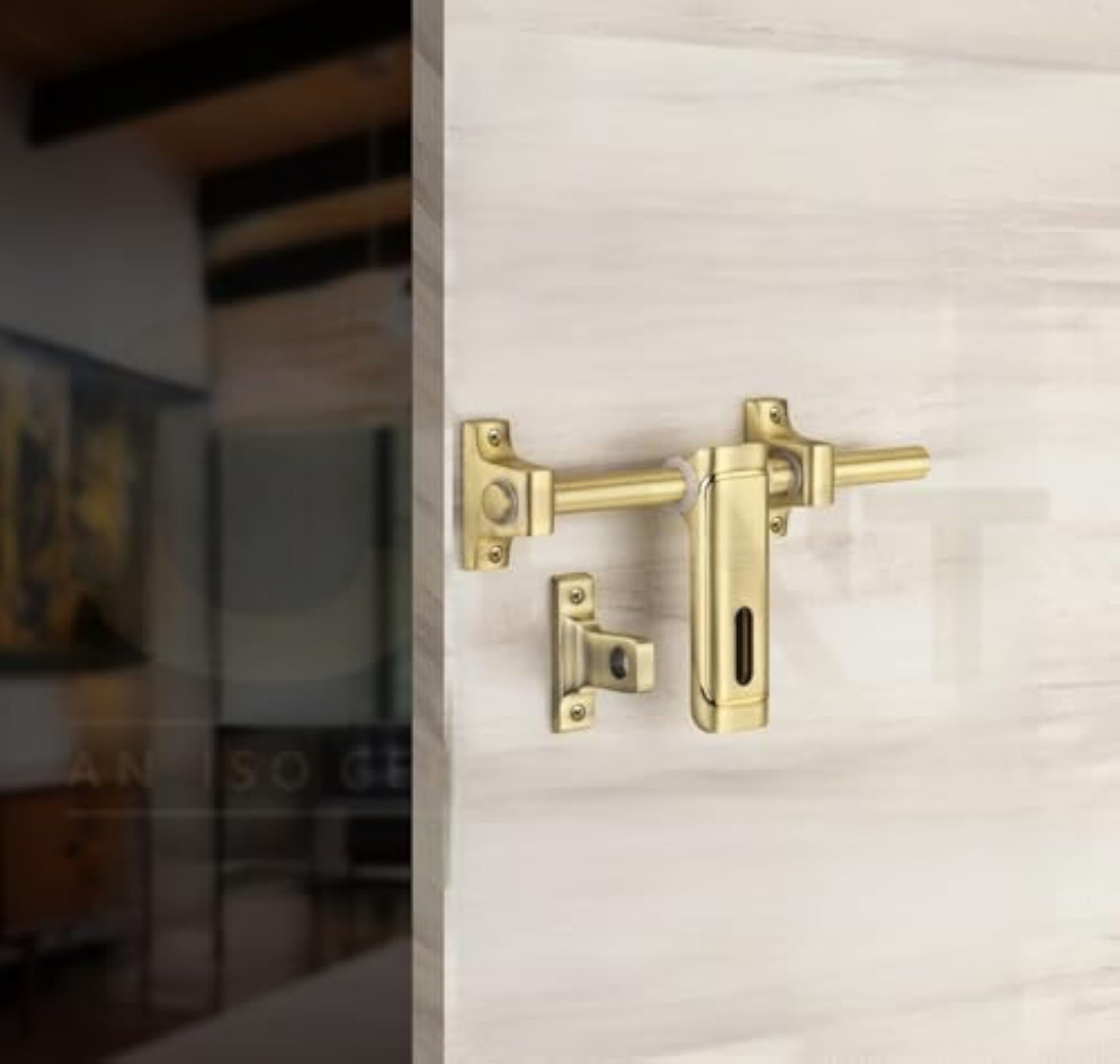 Fancy Brass Antique Aldrop for Door Fitting Kit