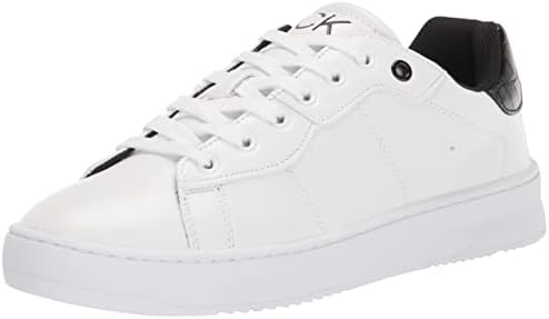 Calvin Klein Men's Men's Lucio Sneaker, White 141, 10