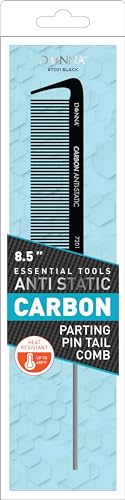 Peine Carbono DONNA 21.59 cm Anti-Estático Resistente al Calor miniatura 1