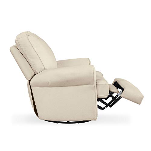Baby Relax Kenzie Swivel Glider Recliner Chair, Nursery Furniture, Beige #TOP5