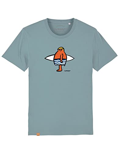 Cencibel Smart Casual Camiseta Callate La Boca Fat Surfer Verde Citadel (L)