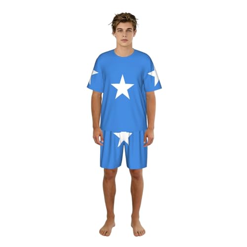 Pyjama respirant drapeau somalien anti-transpiration pour literie douce
