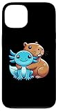 Cute Axolotl Hugging Capybara Apparel
