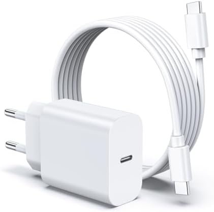 Caricatore Iphone 16 Caricabatteria Rapido 20W Con Cavo USB-C Da - Foto 3