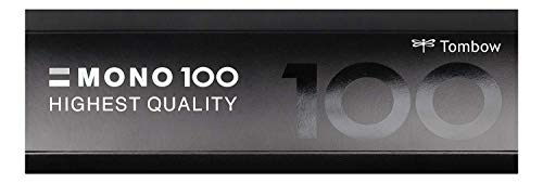 Image of Tombow MONO 100 Graphite Pencil, 1 doz. /Plastic Case, (5B)
