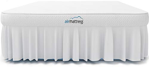 Air Mattress King Size - Best Choice Raised Inflatable Bed with Fitted Sheet