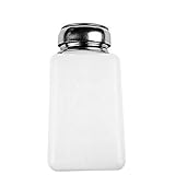  TrifyCore 200ML Push-Down-Dispenser Nagellackentferner Pump Leere Flasche Spiritus-flüssige Press Pumpspender One Touch Metall Flüssigkeitsspender