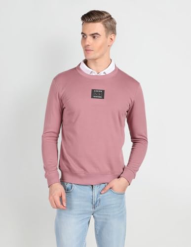 Image of Arrow Men's Cotton Round Neck Sweatshirt