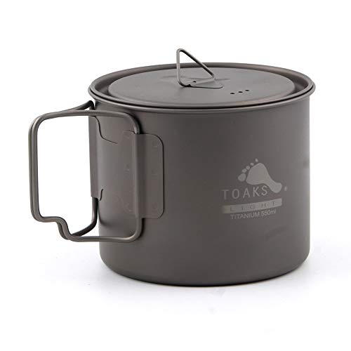 TOAKS Titanium 550ml Pan