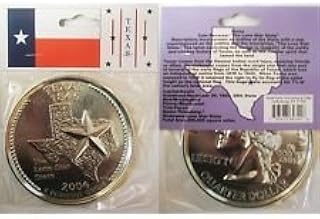 Texas State Quarter Fake Jumbo Coin Novelty
