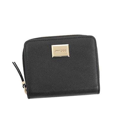[ジミー チュウ] 財布 レディース 二つ折り財布 MIROSE GFH 2ツオリコゼニ BK [並行輸入品]