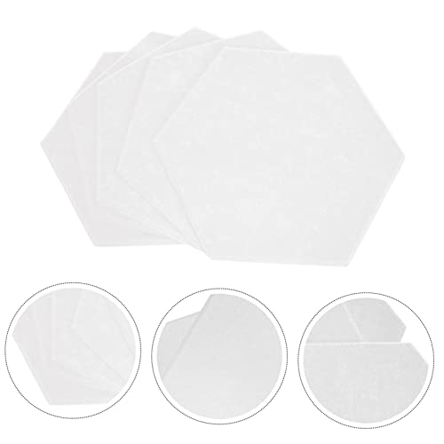 ERINGOGO 5 Piezas Paneles de Fibra de Poliéster Absorbentes de Sonido para Pared para Teatro en Casa KTV Grabación -Tablero Adhesivo Acústico para Reducción de Ruido miniatura 5