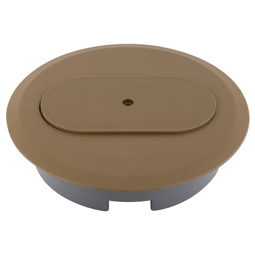 Carlon E97DSC Duplex Receptacle Flush Mount Carmel Cover