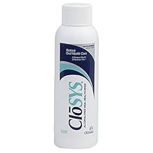 CloSYS Original Unflavored Mouthwash, Alcohol Free, 3.4 ounce Pack of 48