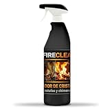 Fireclean | Limpiador Profesional para Cristales de Estufas y Chimeneas | Elimina Hollín, Grasa y Suciedad Incrustada Fácilmente | Brillo Impecable sin Esfuerzo