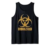 Biohazard Symbol - Distressed weathered look