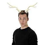 elope Light-Up Deer Antlers Multicolor LumenHorns Standard White