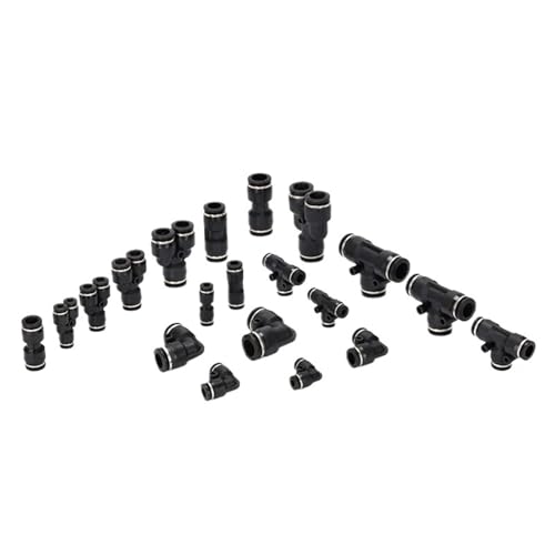 Conector SA 10mm de liberación rápida para tubería de poliuretano PE PY PK 4