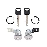 DICMIC Door Lock Cylinder with Key for 1997-2006 Ford E150 E250 E350 F150 F250 F350 Explorer Ranger Replace# XL2Z7821990AC, F87Z7821990BA