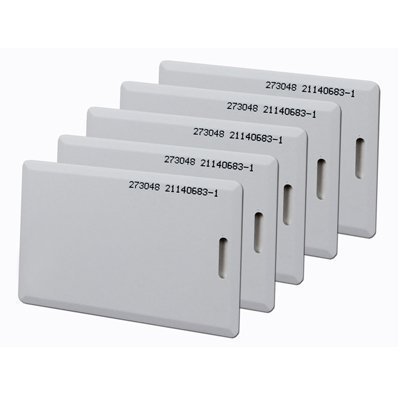 GLENEX RFID Cards: Clamshell Thick 1.8mm LF 125 kHz Proximity Card for Time Attendance & Access Control System (Pack of 25 Cards)-image-22