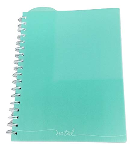 Studio C Carolina Pad College Ruled Executive Notebook, Noted (Mint Green, 8 Inches x 9.75 Inches, 100 Sheets, 200 Pages)