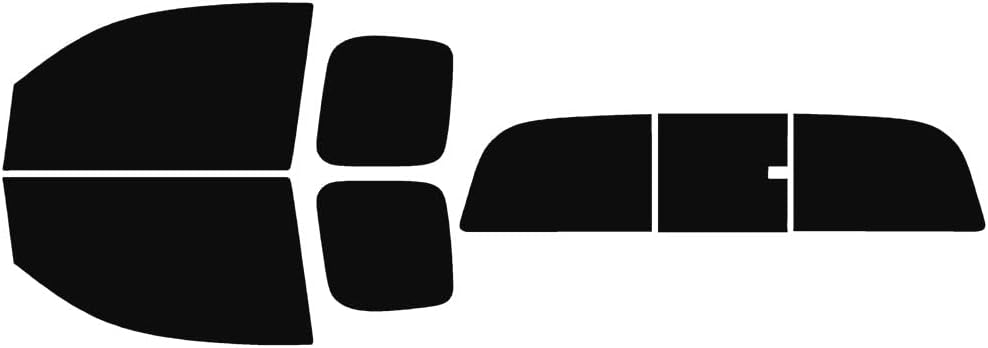 The Tint Effect Precut Window Tint Kit Compatible with Toyota Tacoma Access Cab Truck (2016-2023)(Front Windshield Visor in 45%) Automotive Film