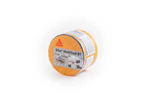 Image of SIKA - SikaMultiSeal BT, Aluminium - Butyl Sealing Tape - Aluminium Foil Coated - Waterproof - 10m x 100mm Rolls