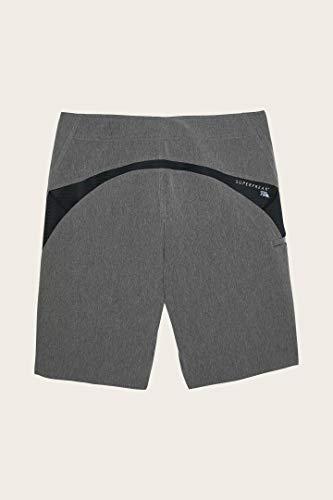 Image of O'NEILL Men's 21 inch Hyperfreak Divergent Boardshorts -Water Resistant Trunks for Men with Quick Dry Stretch Fabric and Pockets