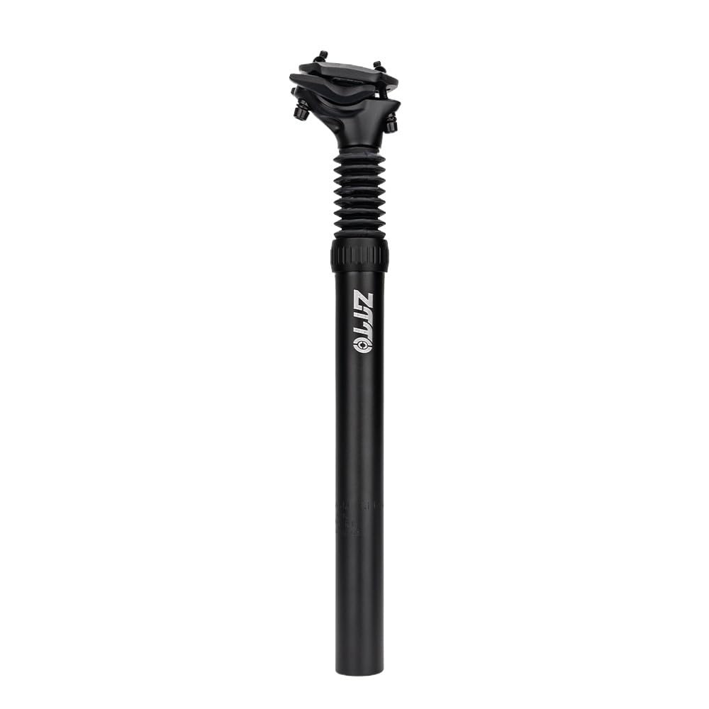 JIASHUNHE Bike Seat Post Bike 25.4 27.2 28.6 30 9 31.6 * 350L Suspension Seatpost Shock Absorber Damping Seat Tube 33.9 * 400L Bicycle Post(30x 350mm)