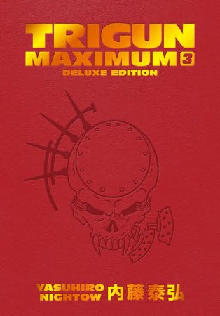 Trigun Maximum Deluxe Edition Series 5-Book Collection Set (Vol.1 to Vol.5) by Yasuhiro Nightow - Sequel to the Classic Action Sci-Fi Manga Trigun      Hardcover – July 22, 2025