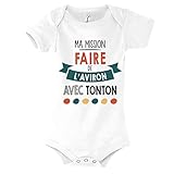  Planetee Body bébé Ma Mission Aviron avec Tonton