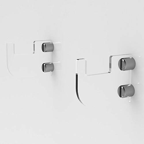 Baoblaze 2x Suportes de de Rack de Armas para Montagem em Sala de Armas/Suporte de Rack de Garagem d