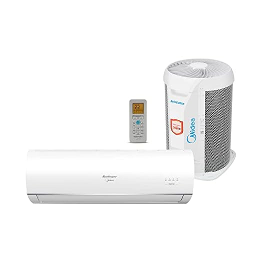 Ar Condicionado Split Inverter 12000 BTU AirVolution Frio Midea 42AFVCG12S5.38TVCB12S5-220v