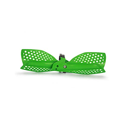 Image of Motorcycle Handguards Double Layer Protection 7 /8 inchand 11 /8 inchUniversal for KLX 300 KLX 250S KLX 110 TT250 KX 85 250 Dirt Pit Bike ATV Off Road Motocross Green