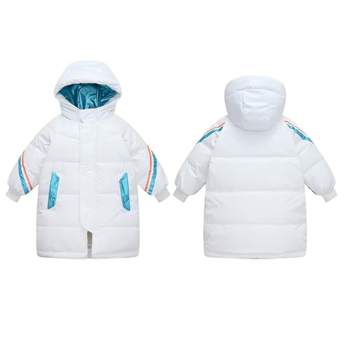 Hooded Down Jacket for Girls Boys Packable Down Warm Coat Shiny Outerwear for Kids Winter Snowsuit Outerwear2