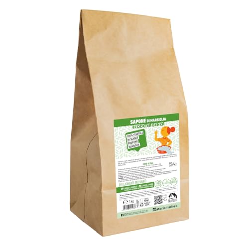 Materiamadre - Jabón de Marsella en escamas con perfume de Marsella 100% vegetal