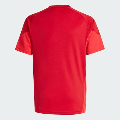 Image of adidas Kids Polyester Regular Fit TIRO 3-Stripes Jersey