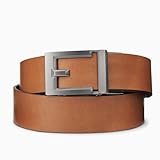 KORE Men’s Top-Grain Leather Track Belts | “Express” Alloy Buckle
