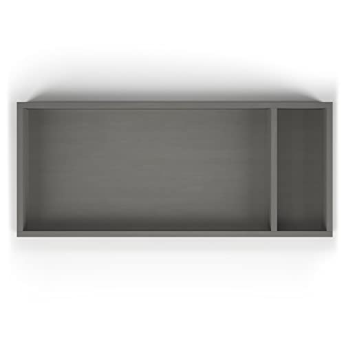 Child Craft Universal Changing Table Topper, Convert Dresser Into A Changing Table Surface, Securely Attaches, Non-Toxic, Baby Safe Finish (Lunar Gray) #TOP5