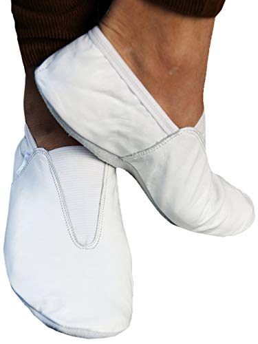 MADX - Zapatillas de danza para hombre Blanco blanco